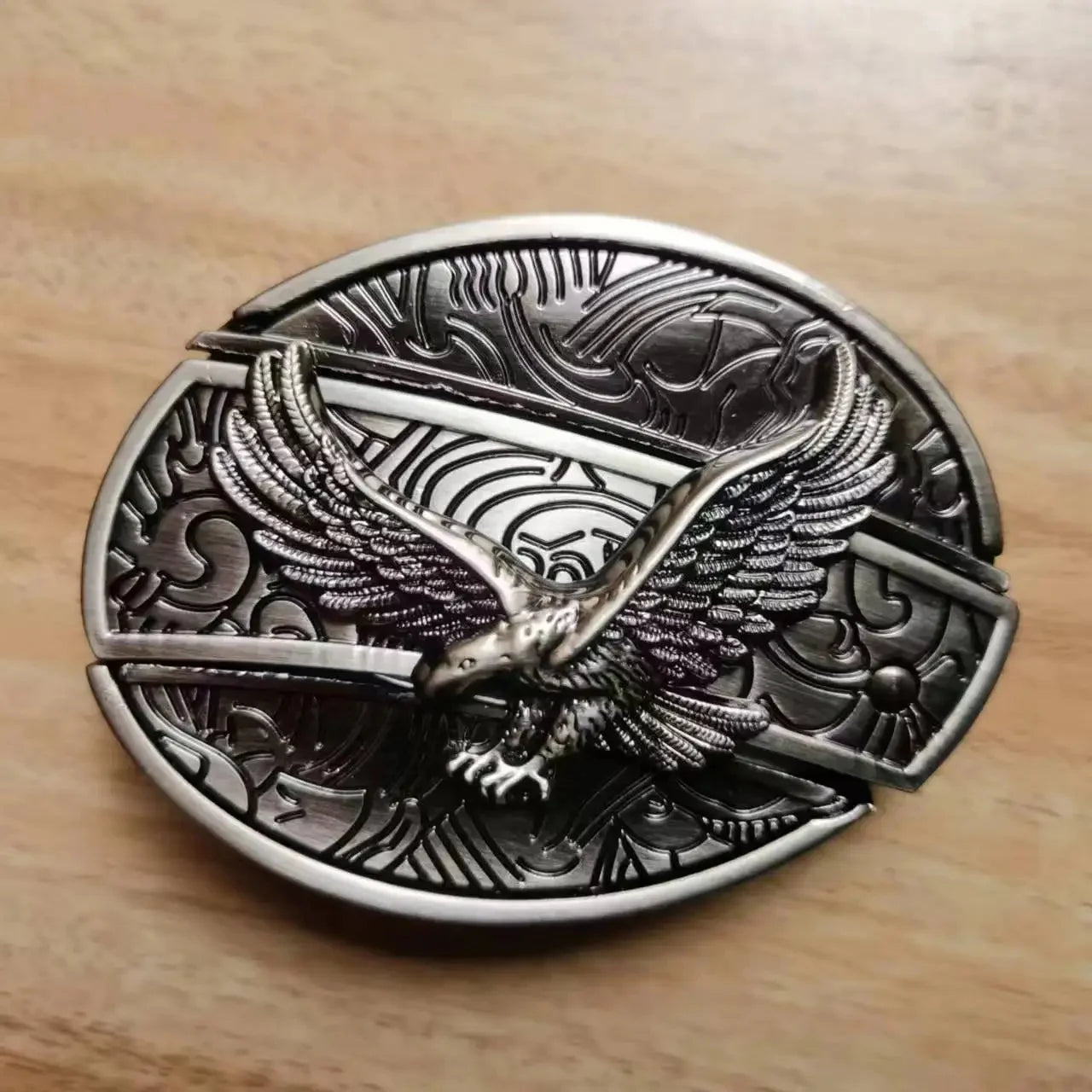 Western Knife Belt Buckle