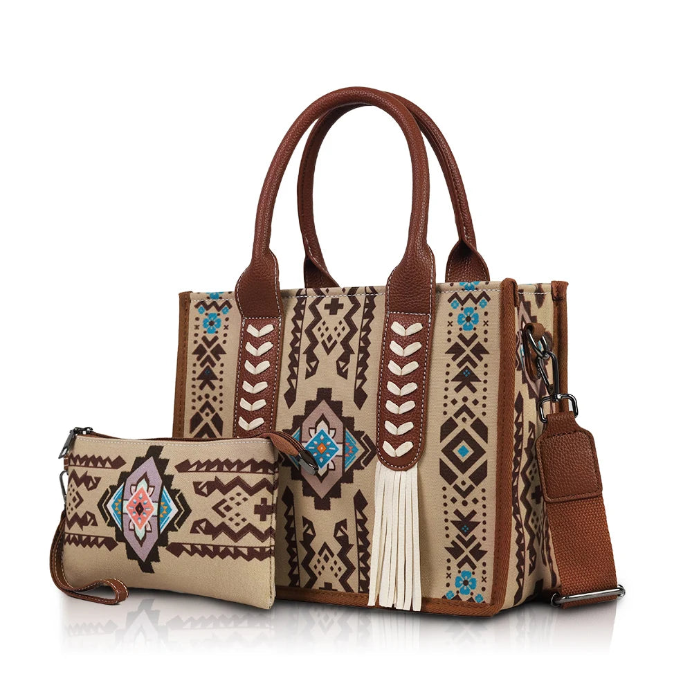 western crossbody bag set