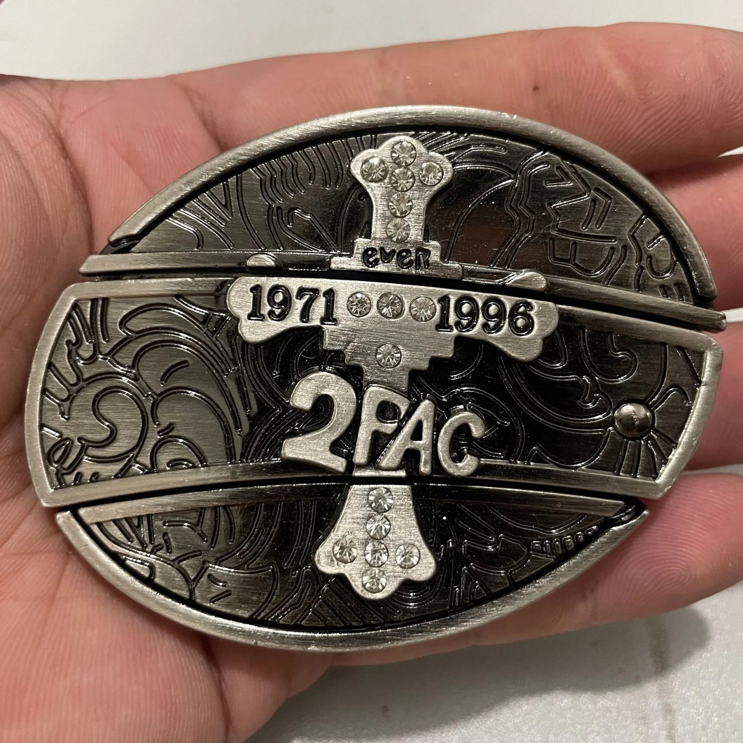 Western Knife Belt Buckle