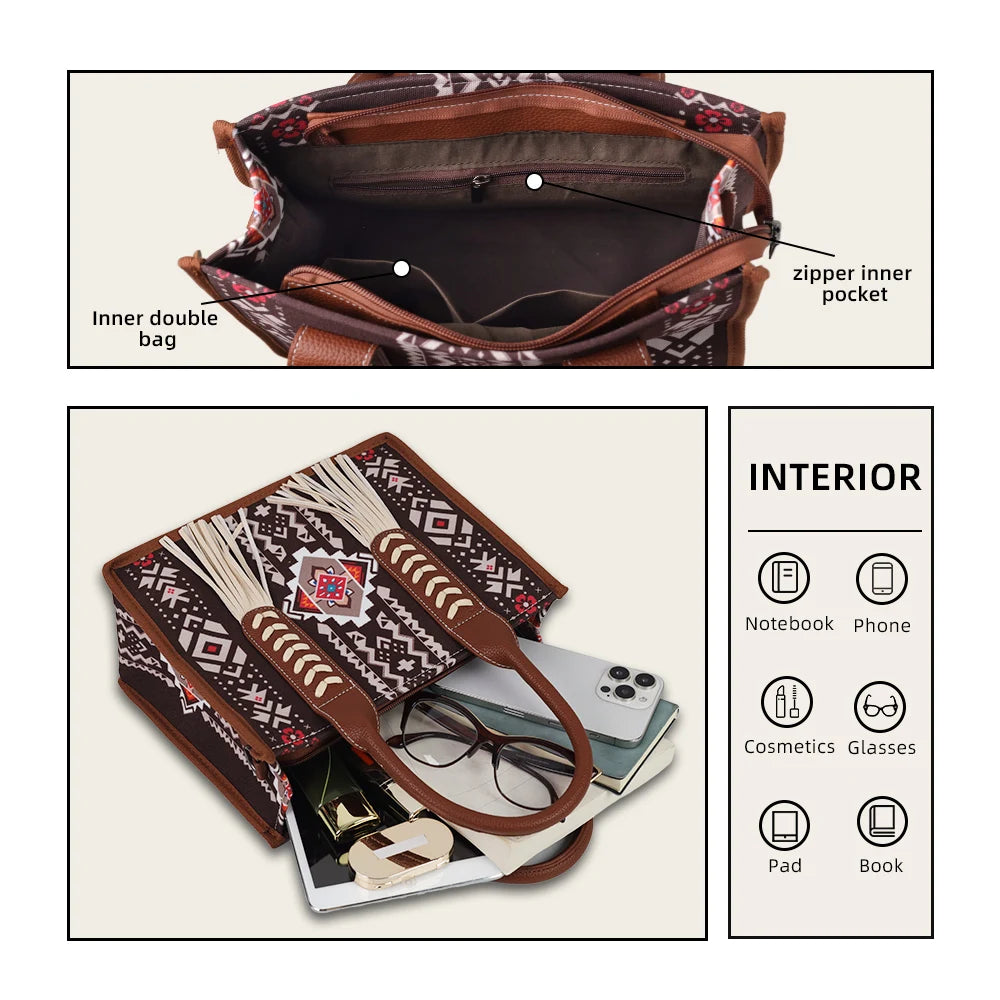 western crossbody bag set