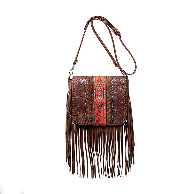 Crossbody bag versatile western