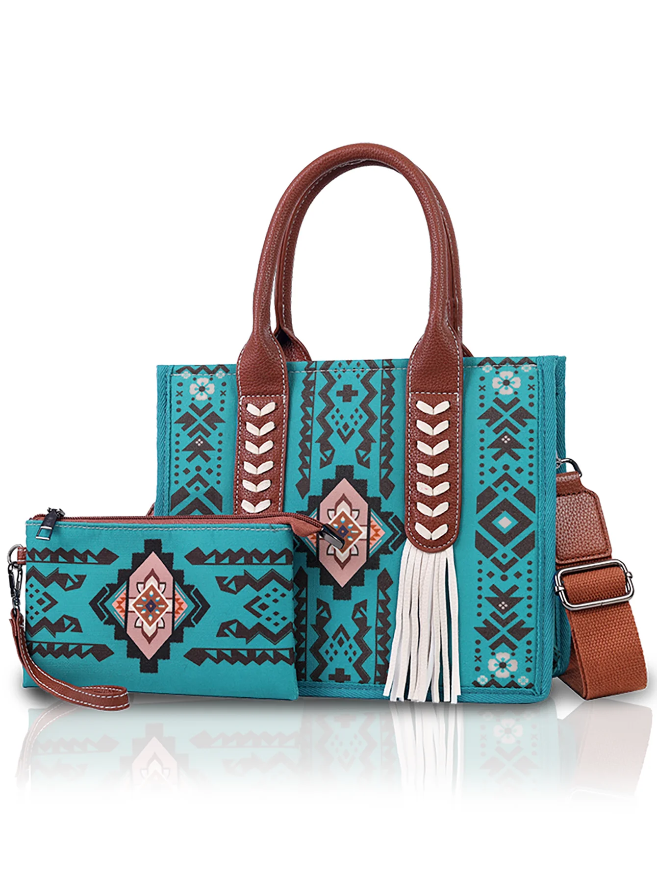 western crossbody bag set