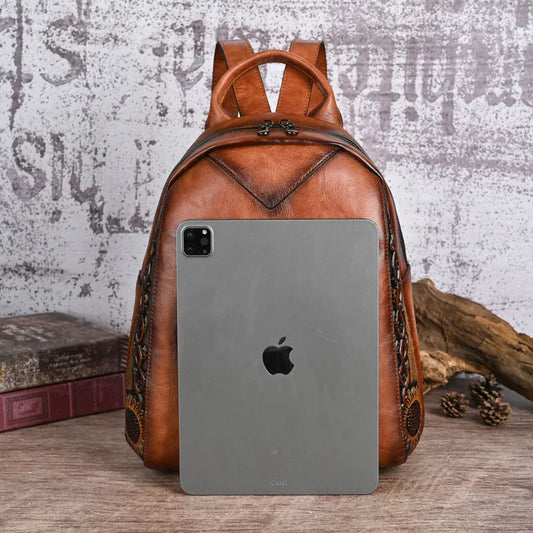 Luxury Leather Backpack