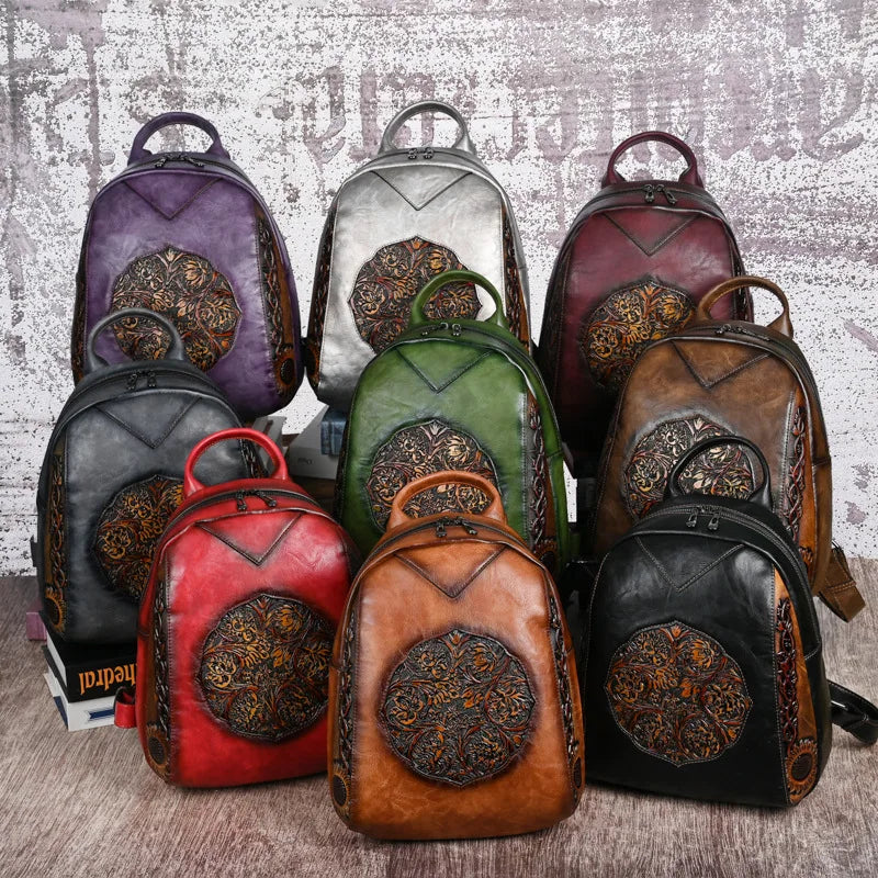 china handcrafted leather backpack Luxury Leather Backpack – Rustwood Ranchwear