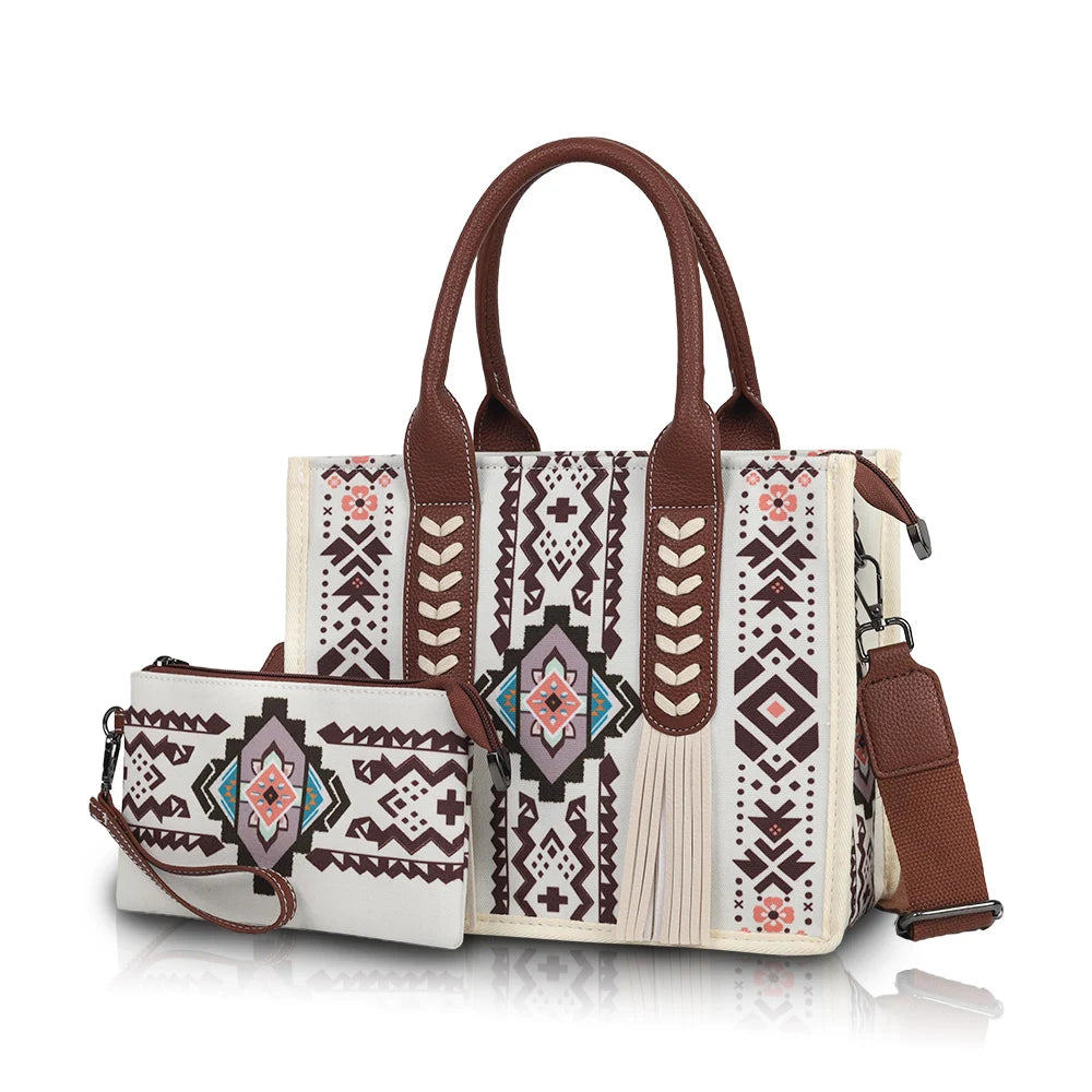 western crossbody bag set