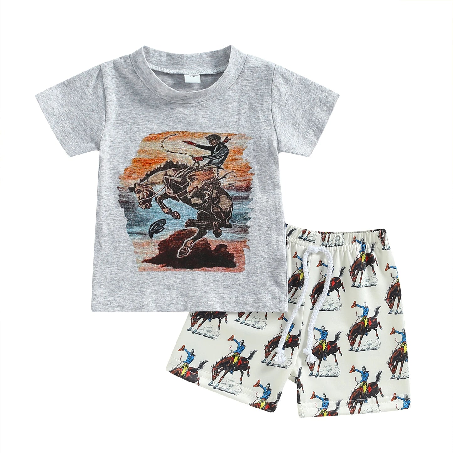 Baby Boy western Summer Sets