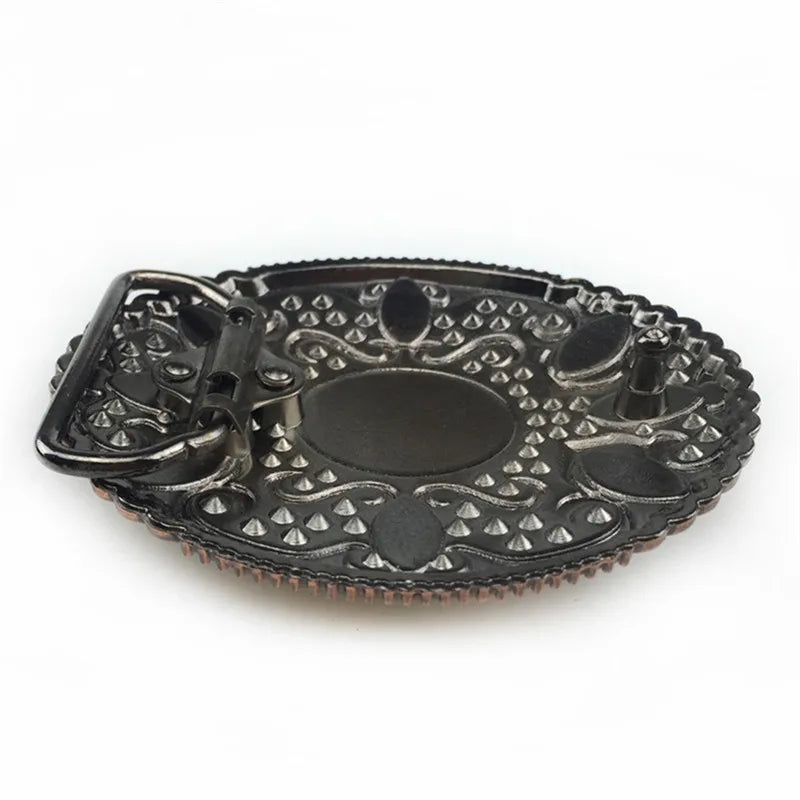 Turquoise retro belt buckle