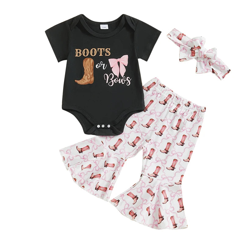 Baby Girls Western Set