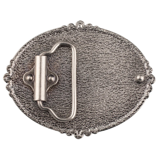 Patterned Cross Belt Buckle