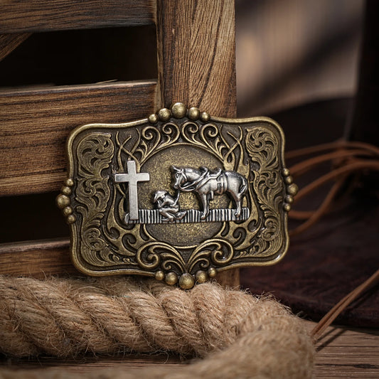 Rodeo Western Belt Buckle