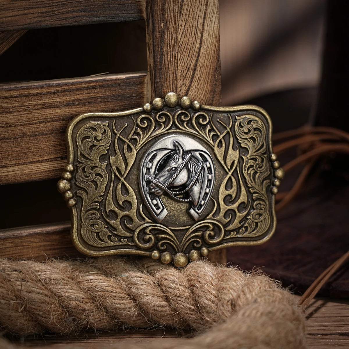 Rodeo Western Belt Buckle