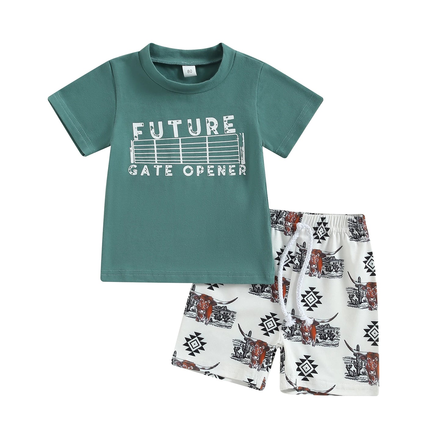 Baby Boy western Summer Sets