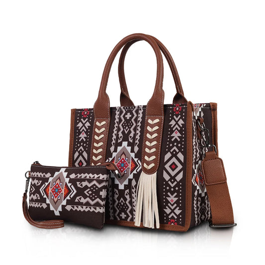 western crossbody bag set