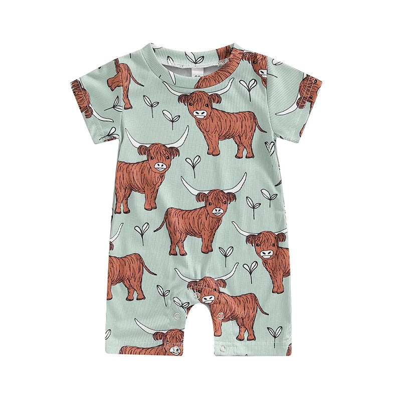 Lovely Western Baby Jumpsuit