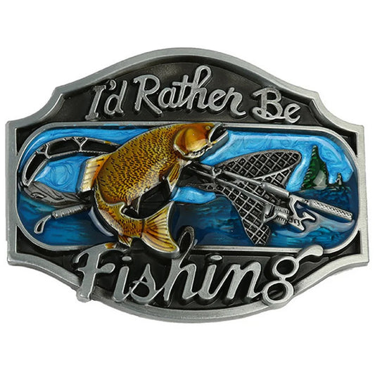 Fishing Men's Belt Buckles