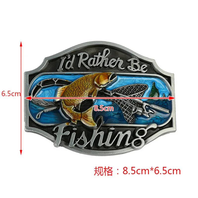 Fishing Men's Belt Buckles