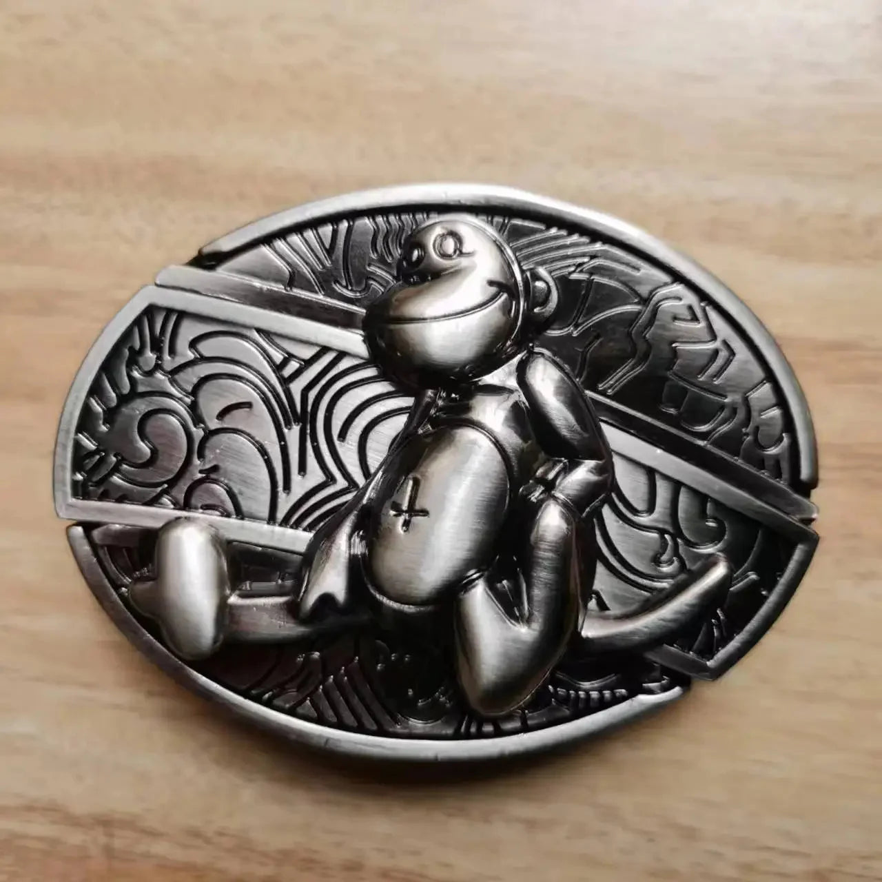 Western Knife Belt Buckle