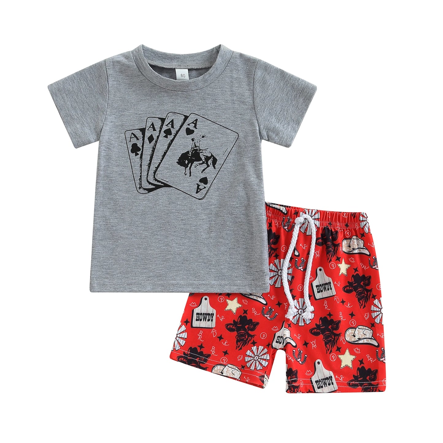 Baby Boy western Summer Sets