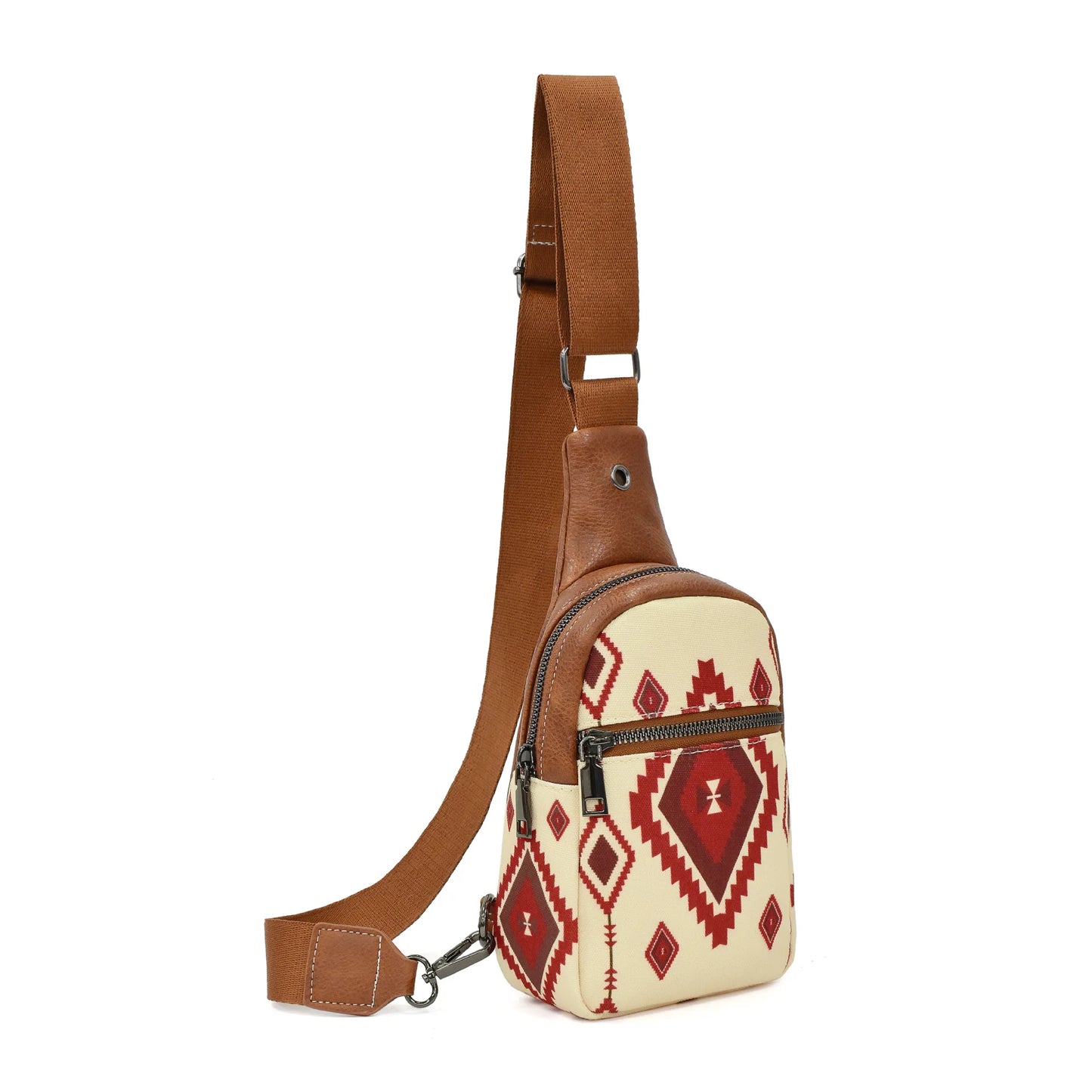 Western Aztec Sling Bag