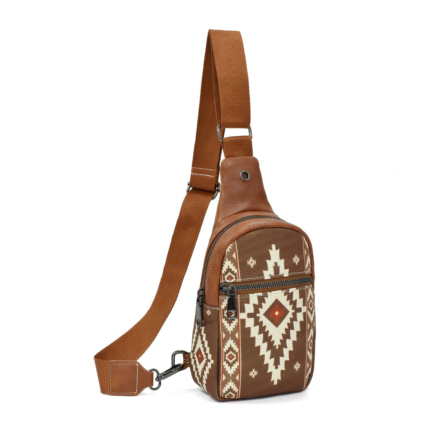 Western Aztec Sling Bag