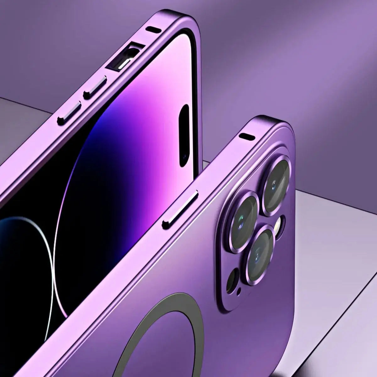 Aluminum Magnetic Phone Case