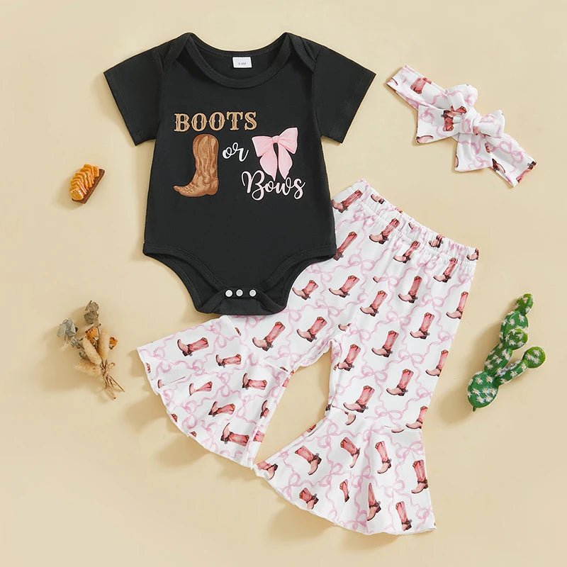 Baby Girls Western Set