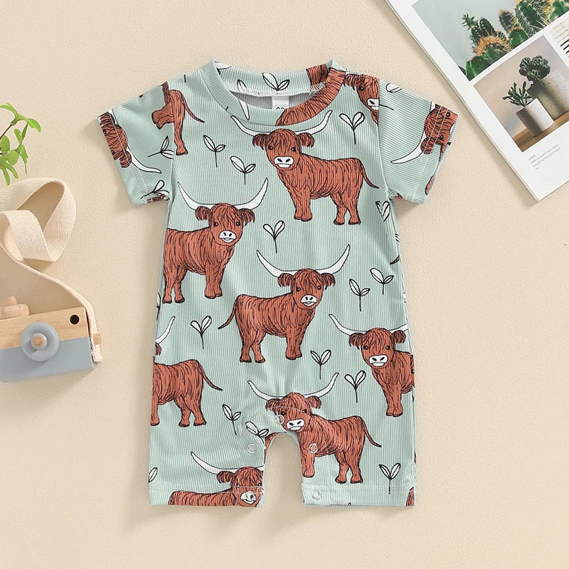 Lovely Western Baby Jumpsuit