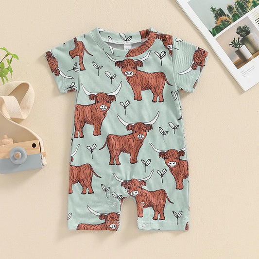Lovely Western Baby Jumpsuit