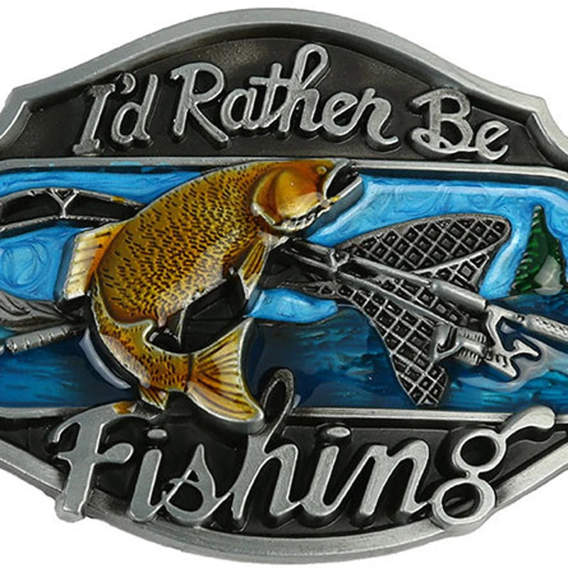 Fishing Men's Belt Buckles