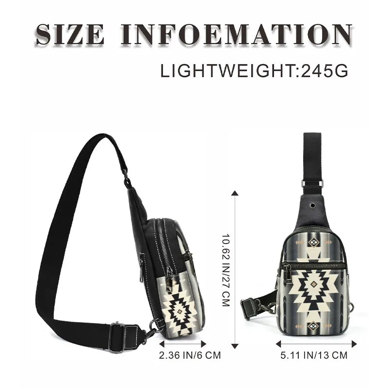 Western Aztec Sling Bag