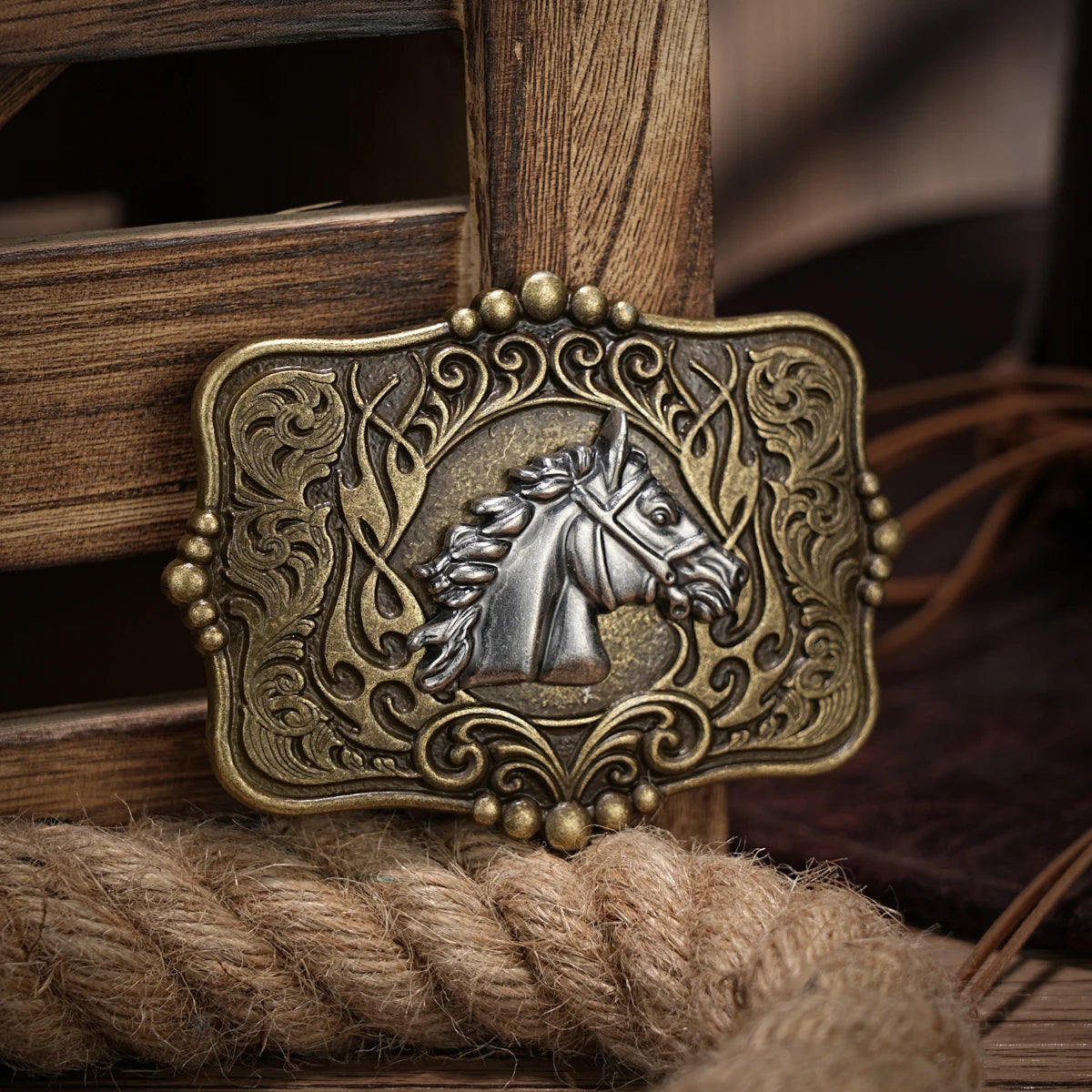Rodeo Western Belt Buckle
