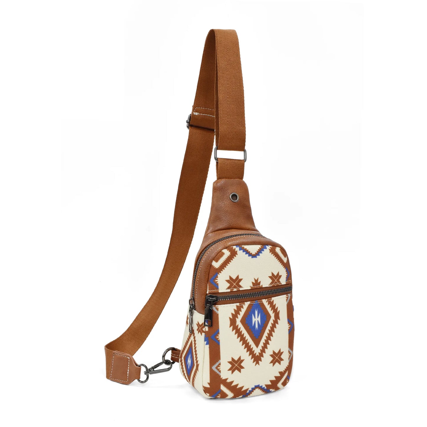 Western Aztec Sling Bag