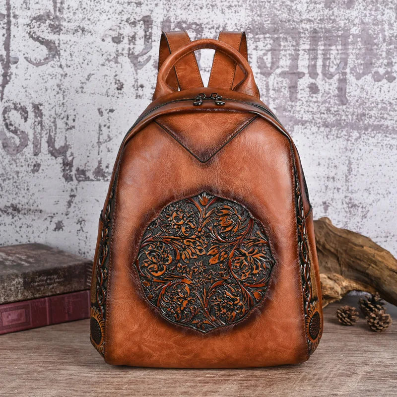 designer women's genuine leather backpack Luxury Leather Backpack – Rustwood Ranchwear