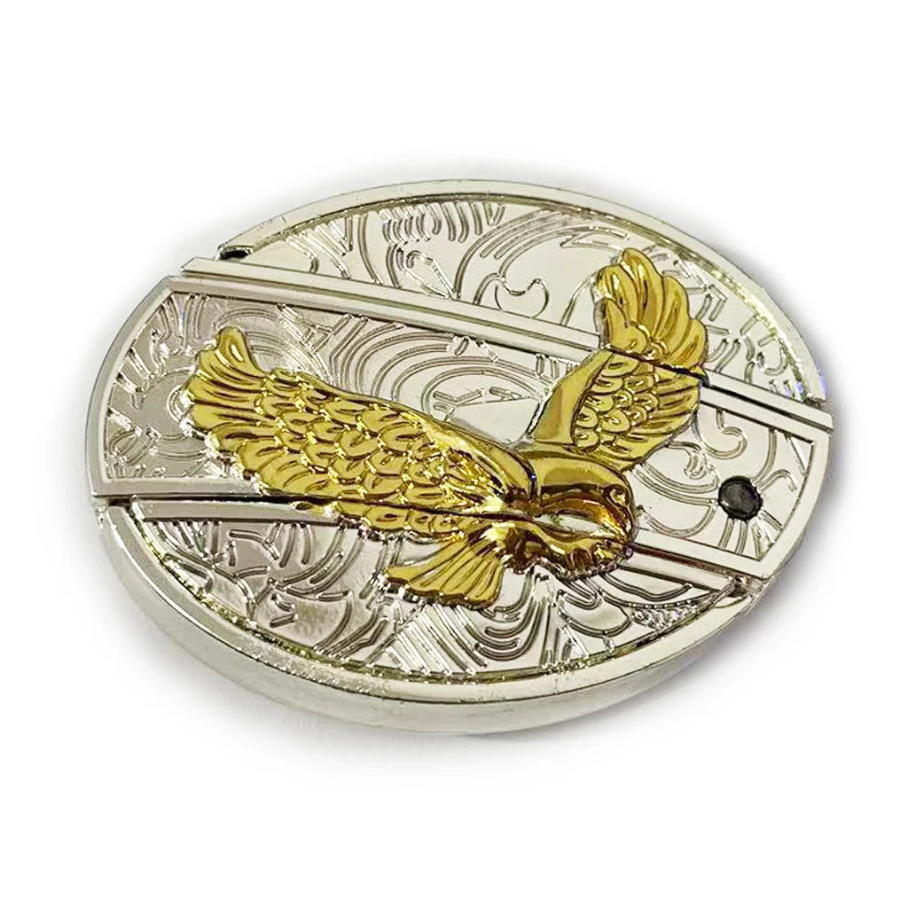 Western Knife Belt Buckle