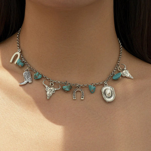 Western Turquoise Necklace
