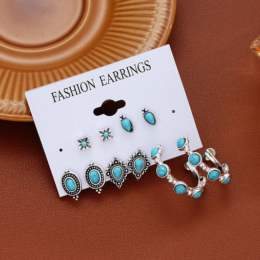 Vintage Turquoise Earring Sets